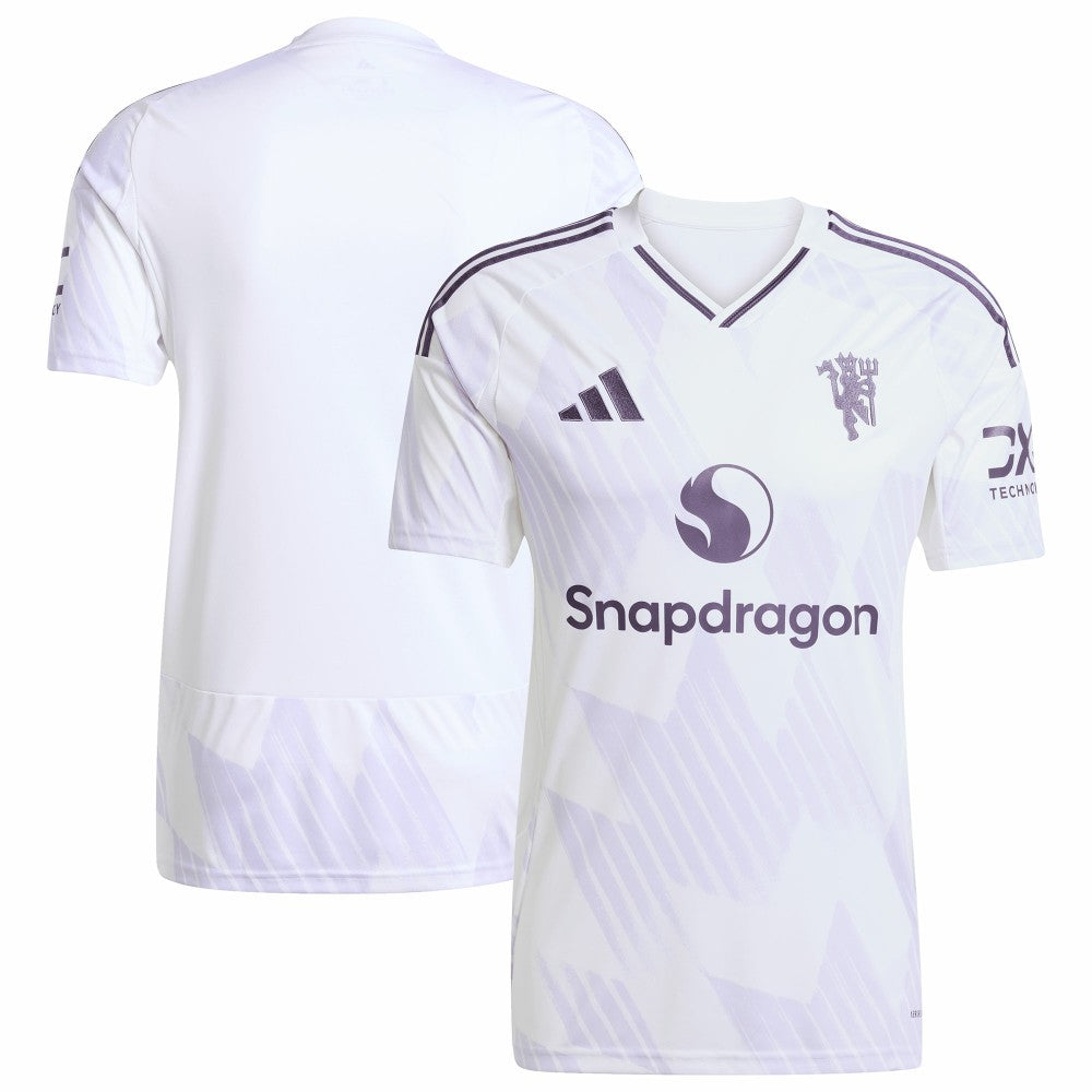 Manchester United 2025/26 Away Replica Jersey White - Adidas discount