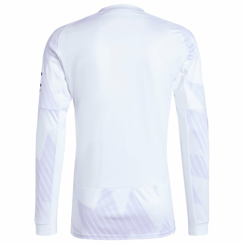Manchester United 2025/26 Away Replica Long Sleeve Jersey White - Adidas for sale