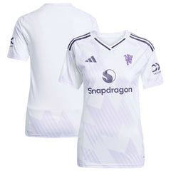 Manchester United Women's 2025/26 Away Replica Jersey White - Adidas sale