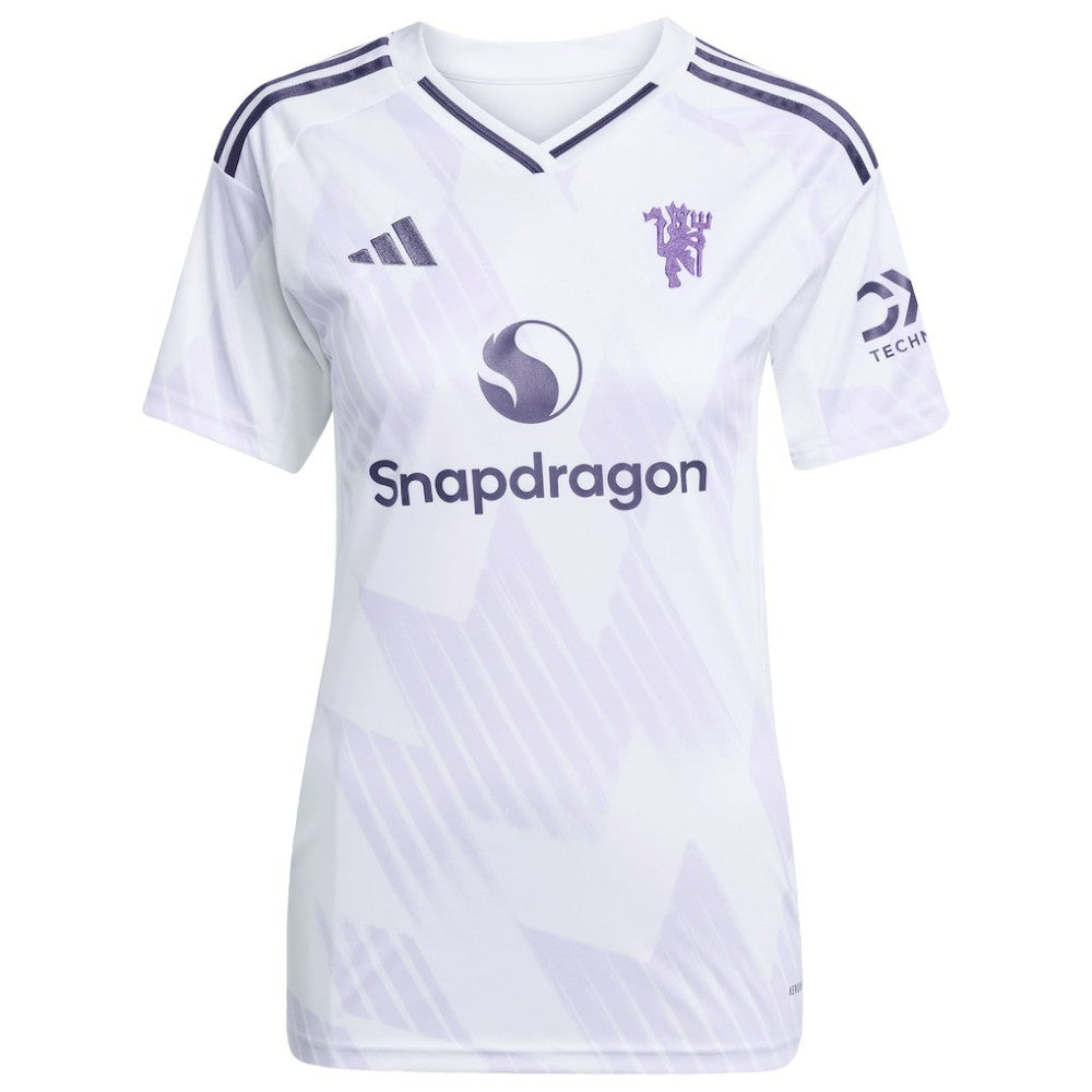 Manchester United Women's 2025/26 Away Replica Jersey White - Adidas sale