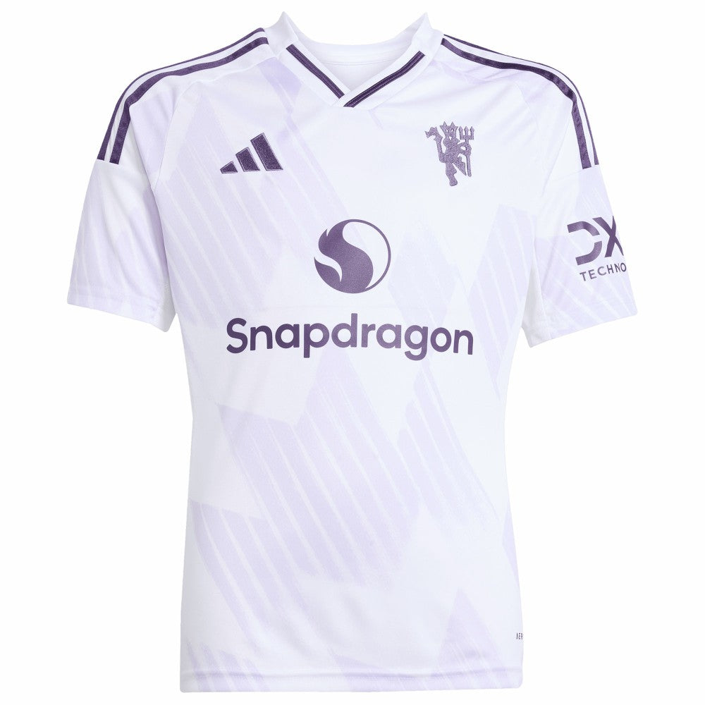 Manchester United Youth 2025/26 Away Replica Jersey White - Adidas online