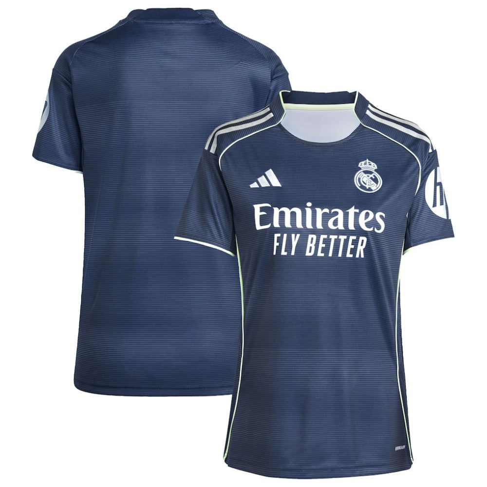 Real Madrid Women's 2025/26 Away Replica Jersey Blue - Adidas discount