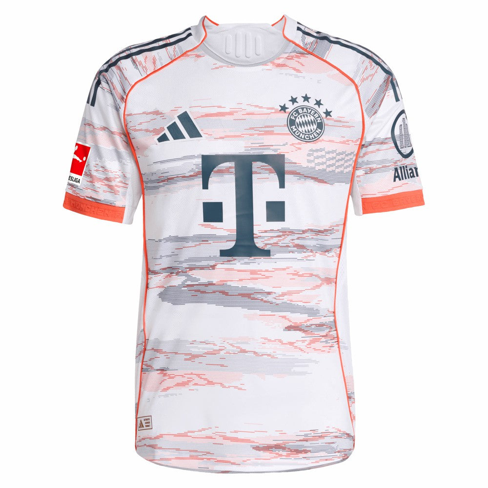 Bayern Munich 2025/26 Away Custom Jersey White - Adidas cheap
