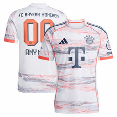 Bayern Munich 2025/26 Away Replica Custom Jersey White - Adidas cheap
