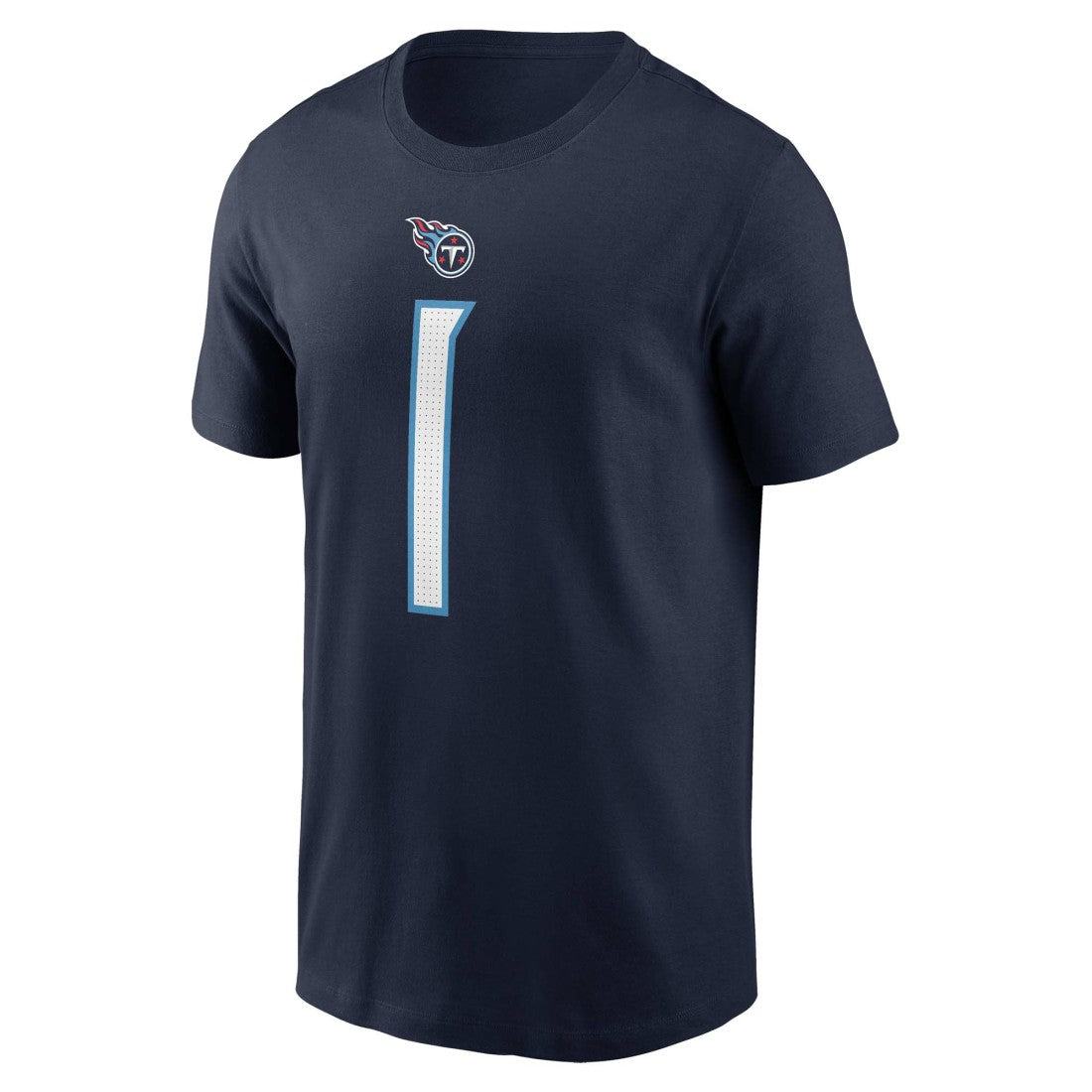 Cameron Ward Tennessee Titans Name & Number T-Shirt - Navy T-shirts