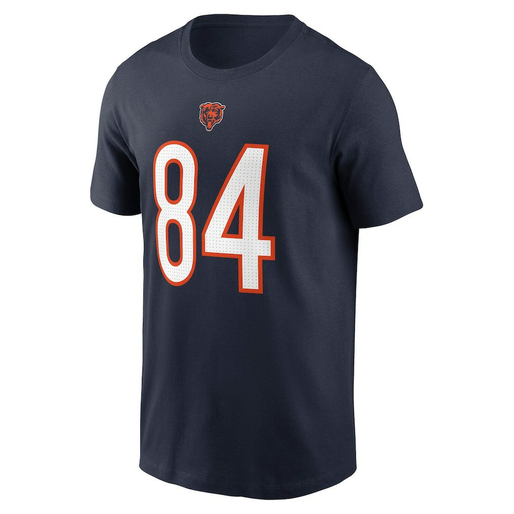 Colston Loveland Chicago Bears Name & Number T-Shirt - Navy T-shirts