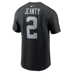 Ashton Jeanty Las Vegas Raiders Name & Number T-Shirt - Black T-shirts