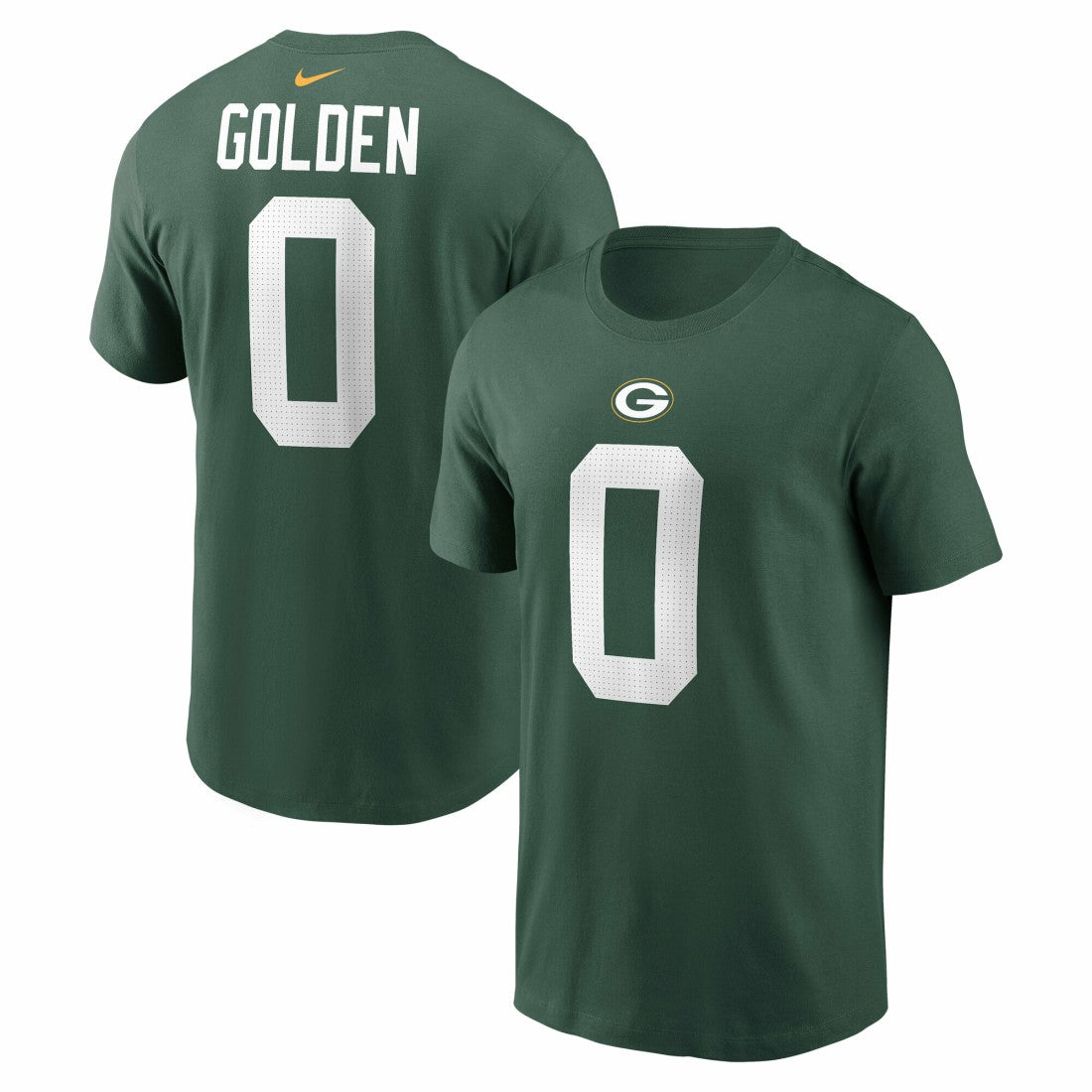 Green Bay Packers 2025 NFL Draft First Round Pick No. 23 Name & Number T-Shirt - Green T-shirts