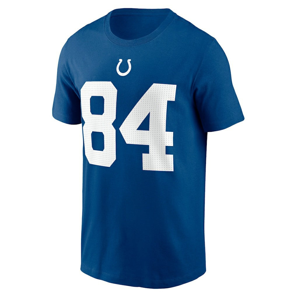 Tyler Warren Indianapolis Colts Name & Number T-Shirt - Royal T-shirts