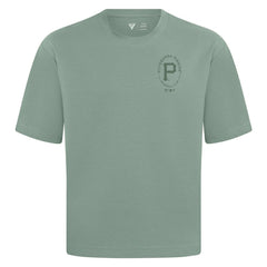 Pittsburgh Pirates Levelwear Register Oversized Luxe Signature Knit T-Shirt - Green T-shirts