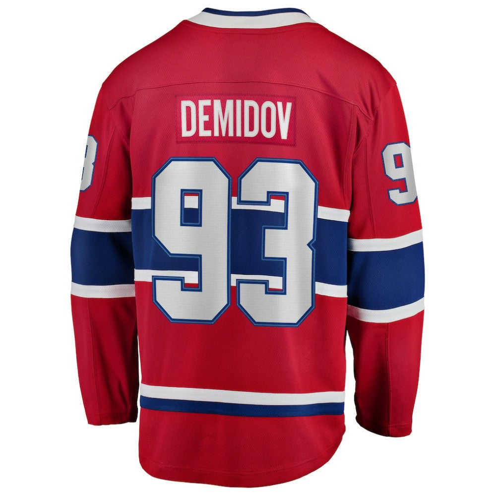 Ivan Demidov Montreal Canadiens Fanatics Home Breakaway Jersey - Red | US 203105446