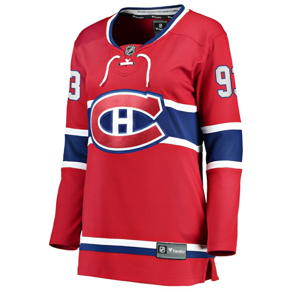 Ivan Demidov Montreal Canadiens Fanatics Women's Home Breakaway Player Jersey - Red | US 203105447
