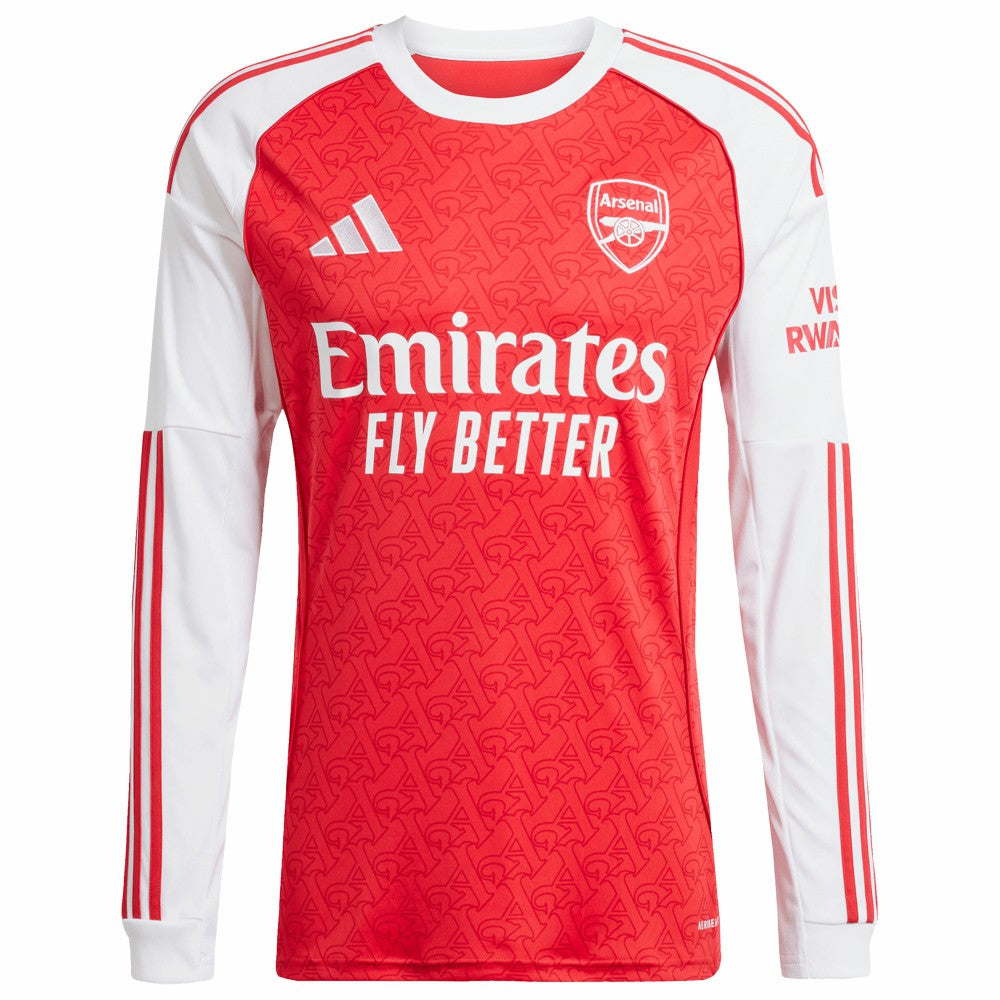 Arsenal 2025/26 Home Replica Long Sleeve Jersey Red - Adidas sale