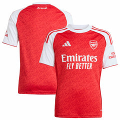 Arsenal Youth 2025/26 Home Replica Jersey Red - Adidas on sale