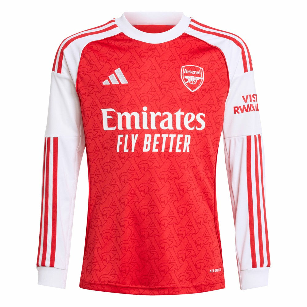 Arsenal Youth 2025/26 Home Replica Long Sleeve Jersey Red - Adidas online
