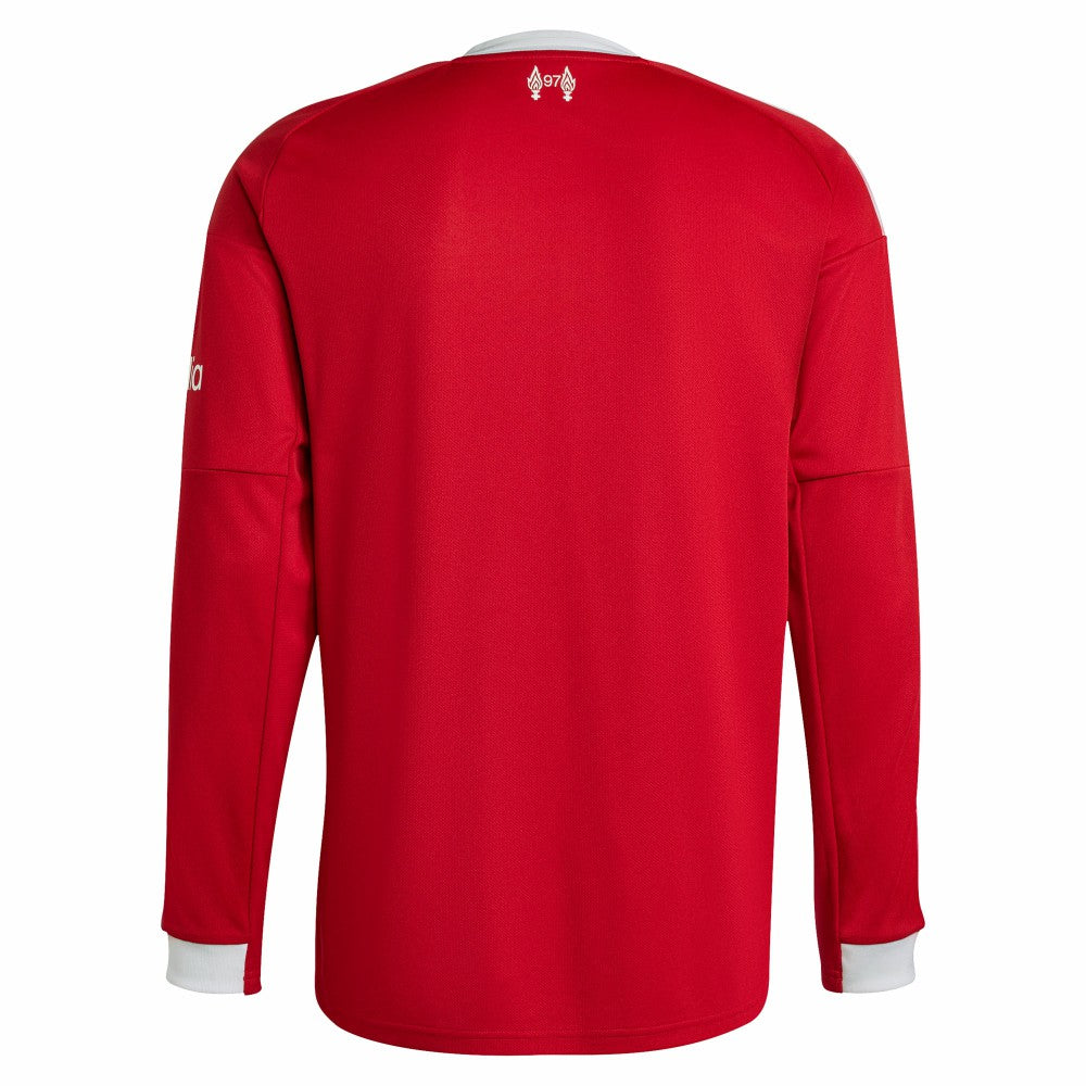 Liverpool 2025/26 Home Replica Long Sleeve Jersey Red - Adidas on sale