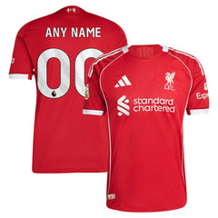 Liverpool 2025/26 Home Custom Jersey Red - Adidas on sale