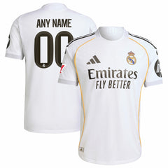 Real Madrid 2025/26 Home Custom Jersey White - Adidas for sale