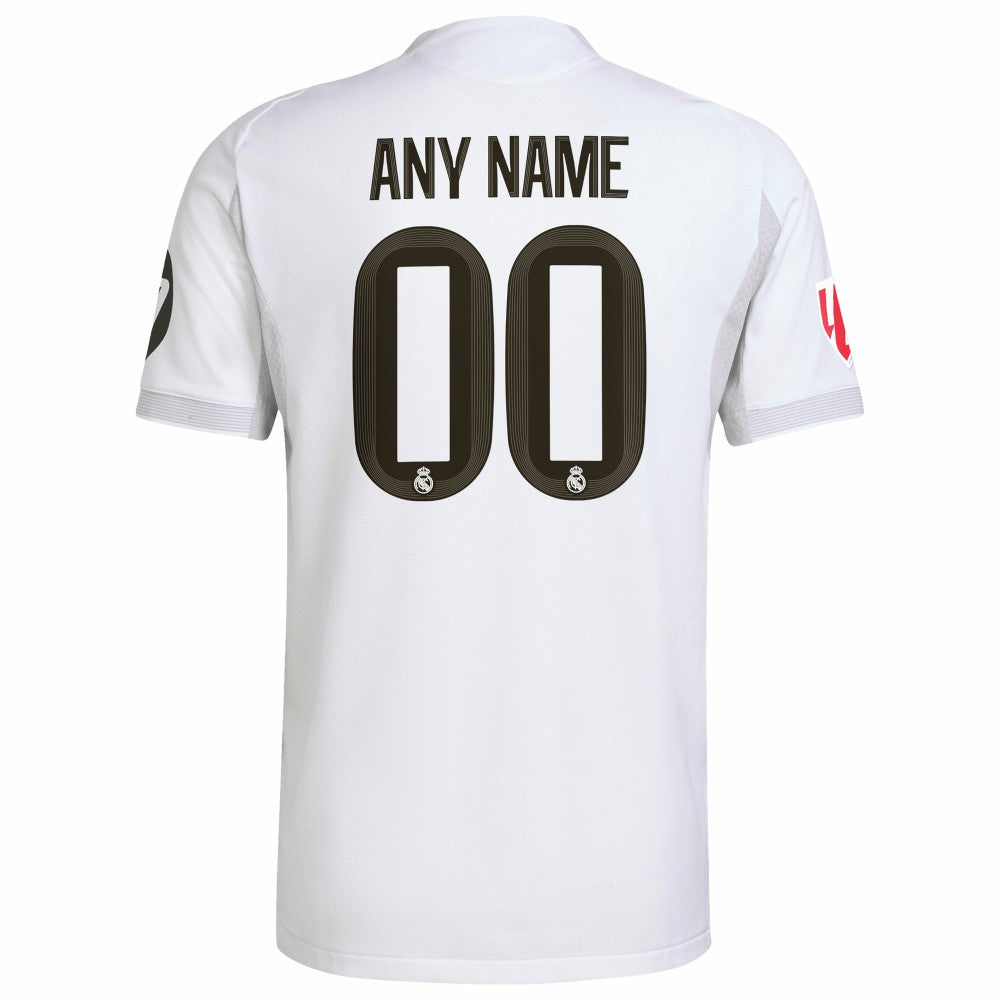 Real Madrid 2025/26 Home Custom Jersey White - Adidas for sale
