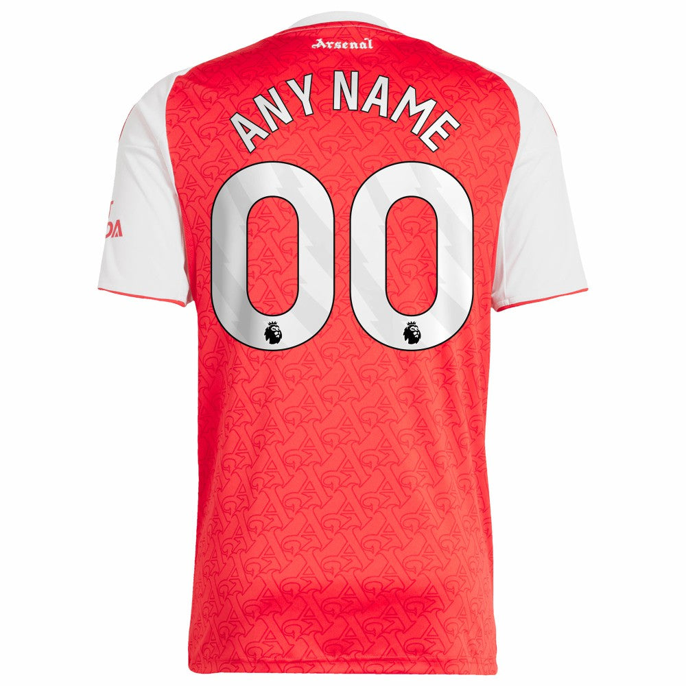 Arsenal 2025/26 Home Replica Custom Jersey Red - Adidas for sale