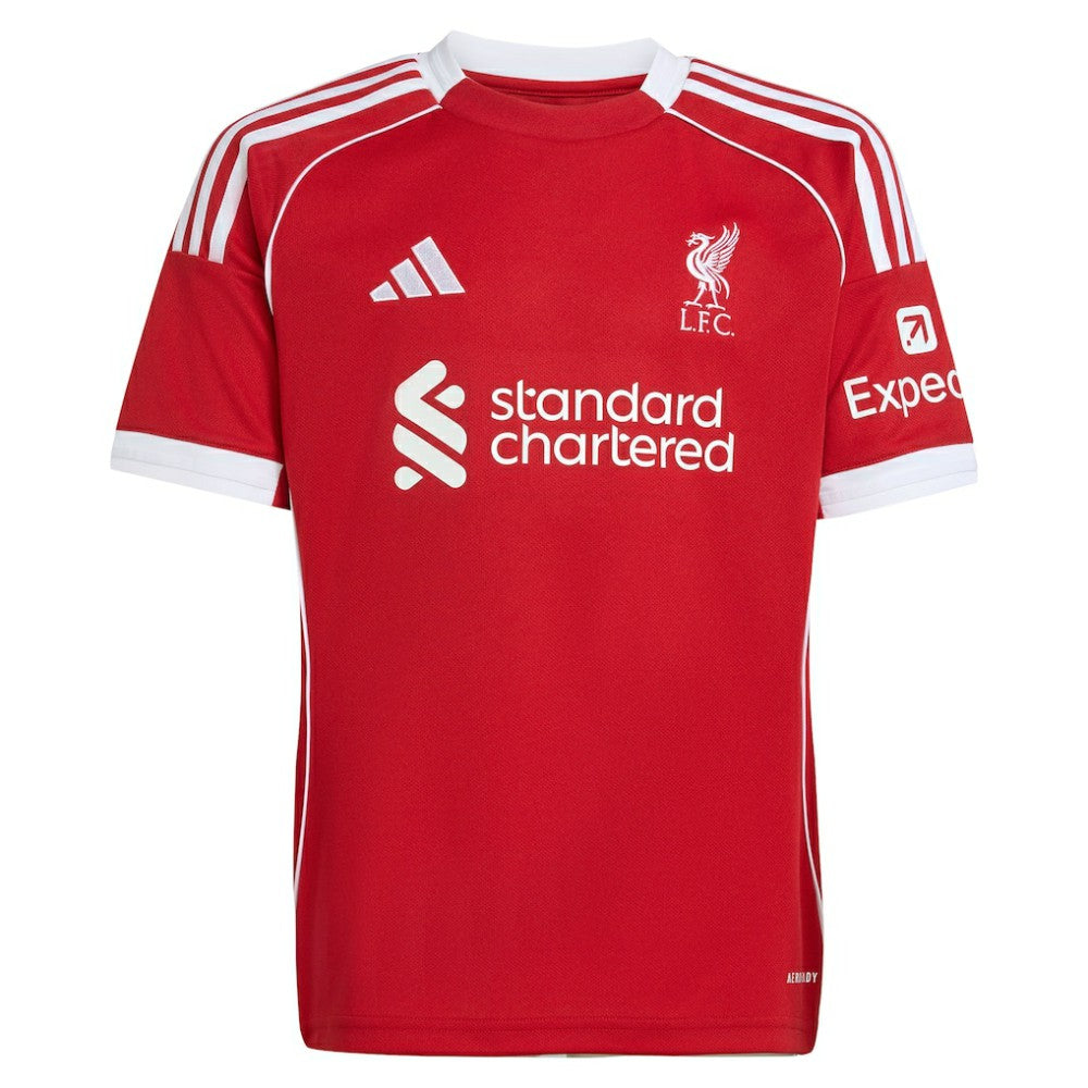 Liverpool Youth 2025/26 Home Custom Replica Jersey Red - Adidas