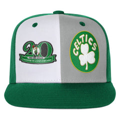 Boston Celtics Youth Anniversary Duo Front Snapback Hat Kelly Green - Mitchell & Ness outlet