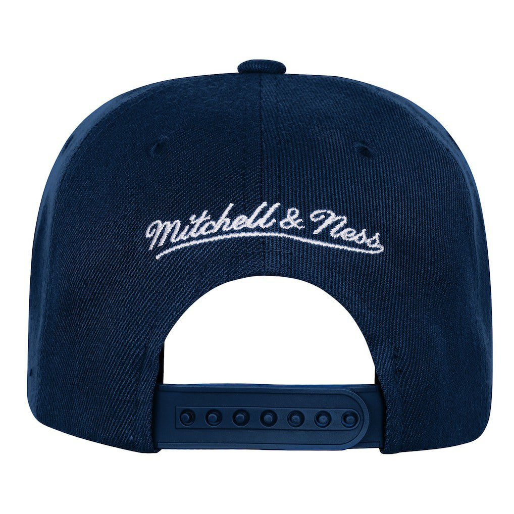 Golden State Warriors Youth 2000 All-Star Game Duo Front Snapback Hat Navy - Mitchell & Ness outlet
