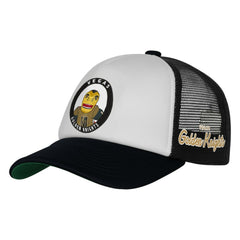 Vegas Golden Knights Mitchell & Ness Youth Mascot Adjustable Trucker Hat - White | US 203109698