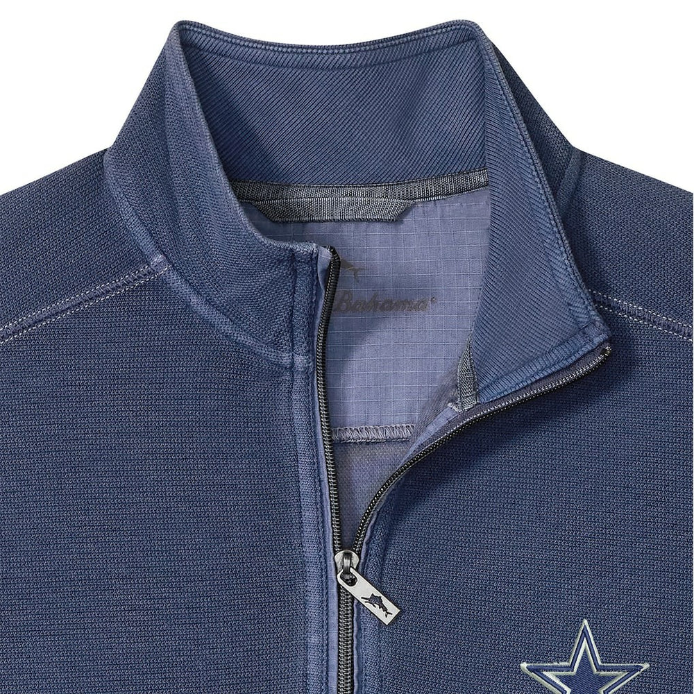 Dallas Cowboys Big & Tall Montego Bay Half-Zip Pullover - Navy Pullover