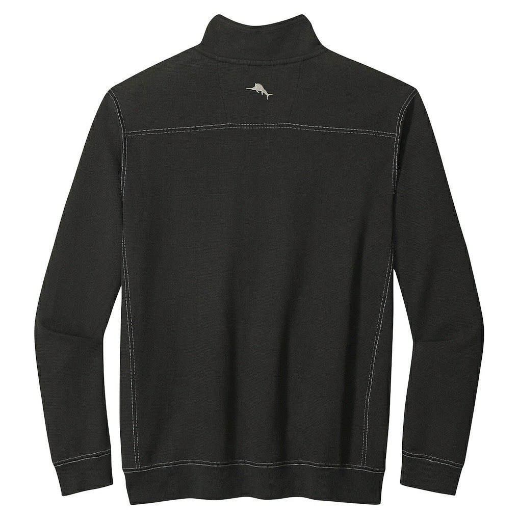 Buffalo Bills Big & Tall Montego Bay Half-Zip Pullover - Black Pullover