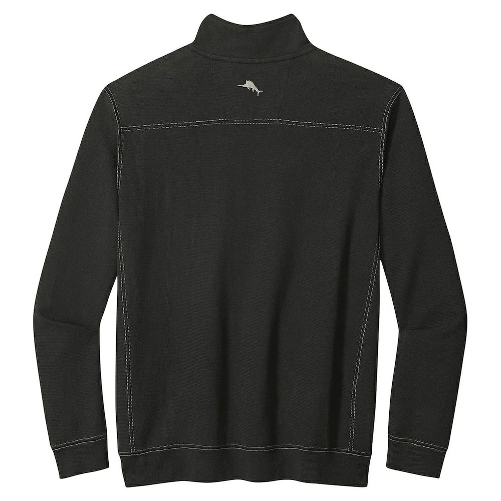 Buffalo Bills Big & Tall Montego Bay Half-Zip Pullover - Black Pullover