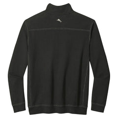 Buffalo Bills Big & Tall Montego Bay Half-Zip Pullover - Black Pullover