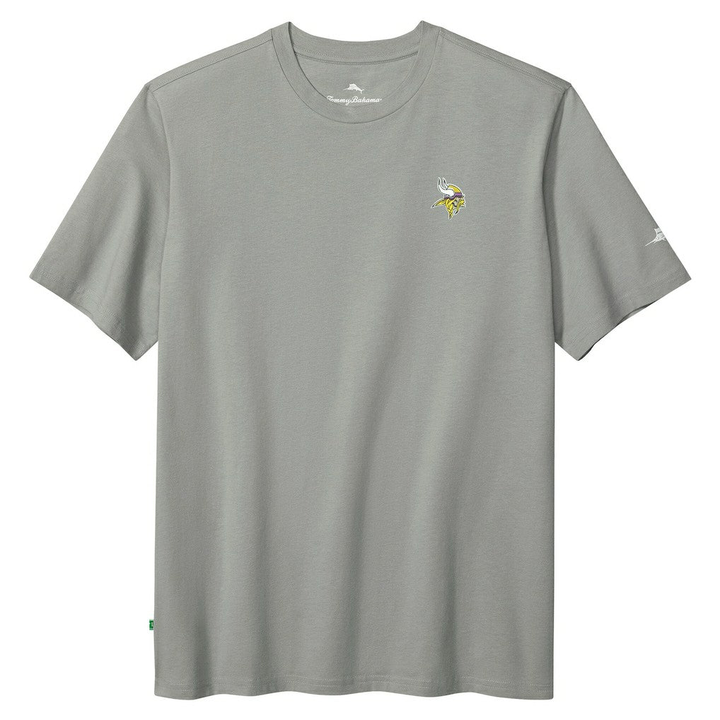Minnesota Vikings Huddle & Hang Tens T-Shirt - Gray T-shirts