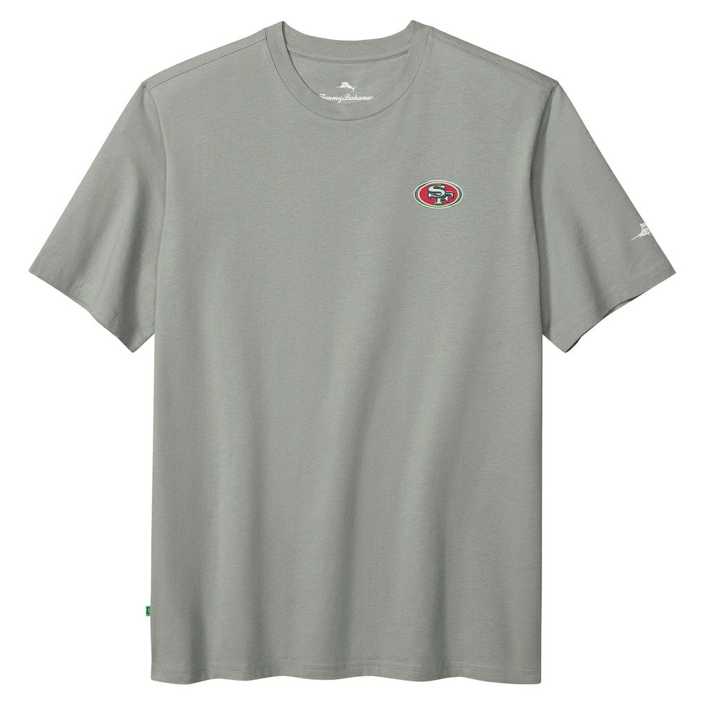 San Francisco 49ers Huddle & Hang Tens T-Shirt - Gray T-shirts