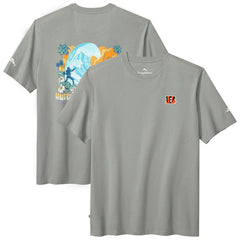 Cincinnati Bengals Huddle & Hang Tens T-Shirt - Gray T-shirts
