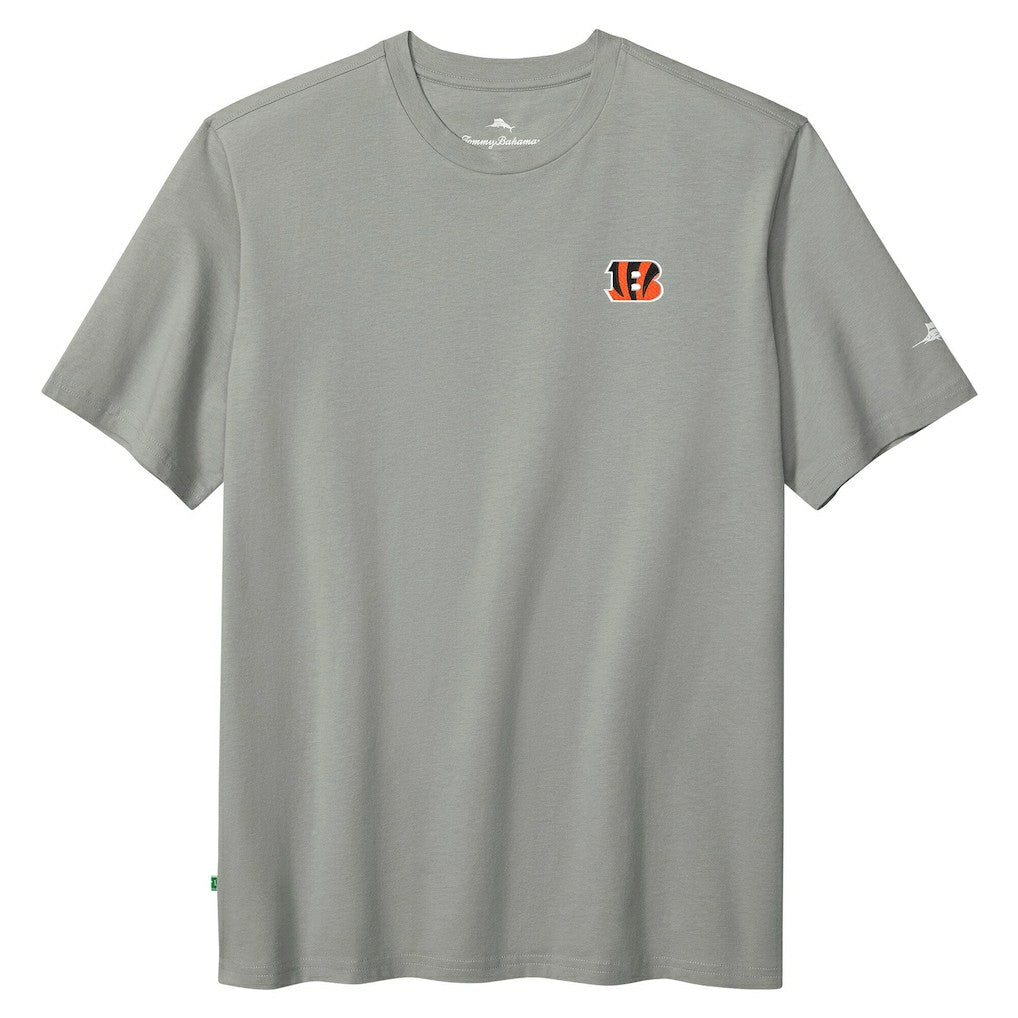 Cincinnati Bengals Huddle & Hang Tens T-Shirt - Gray T-shirts