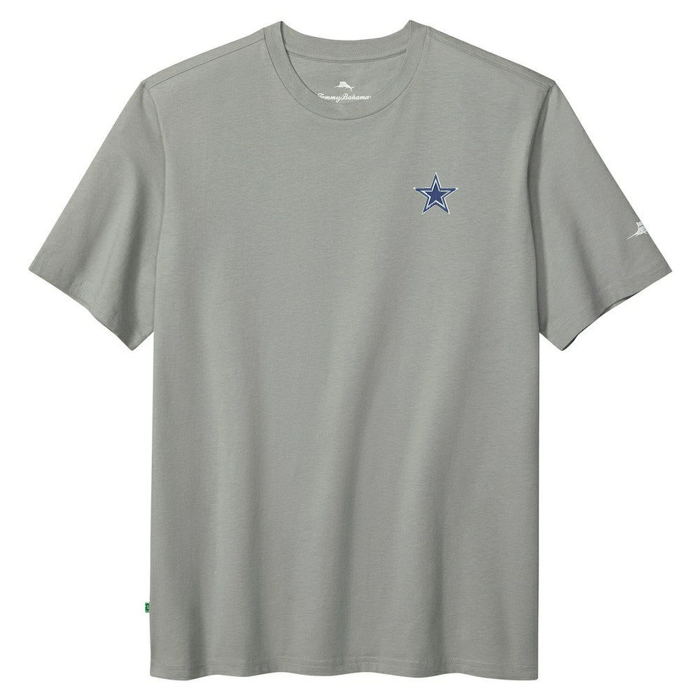 Dallas Cowboys Huddle & Hang Tens T-Shirt - Gray T-shirts