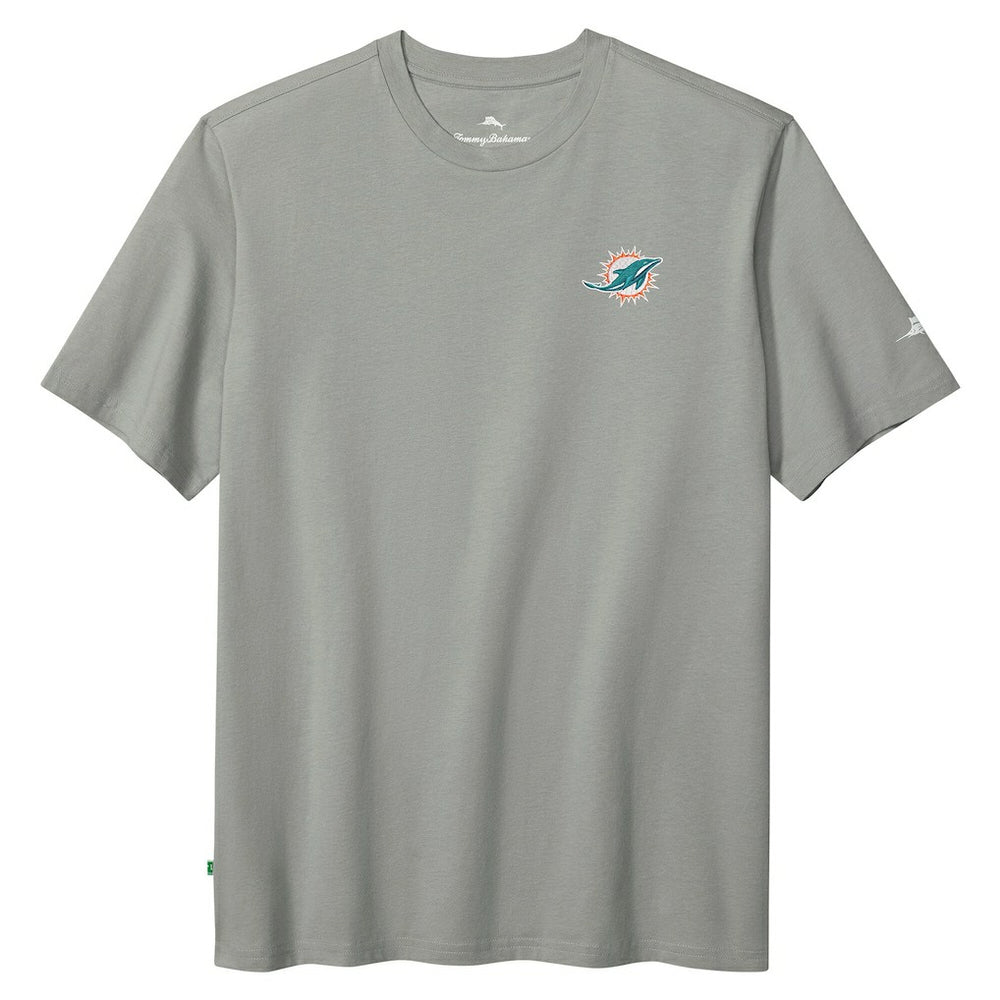 Miami Dolphins Huddle & Hang Tens T-Shirt - Gray T-shirts
