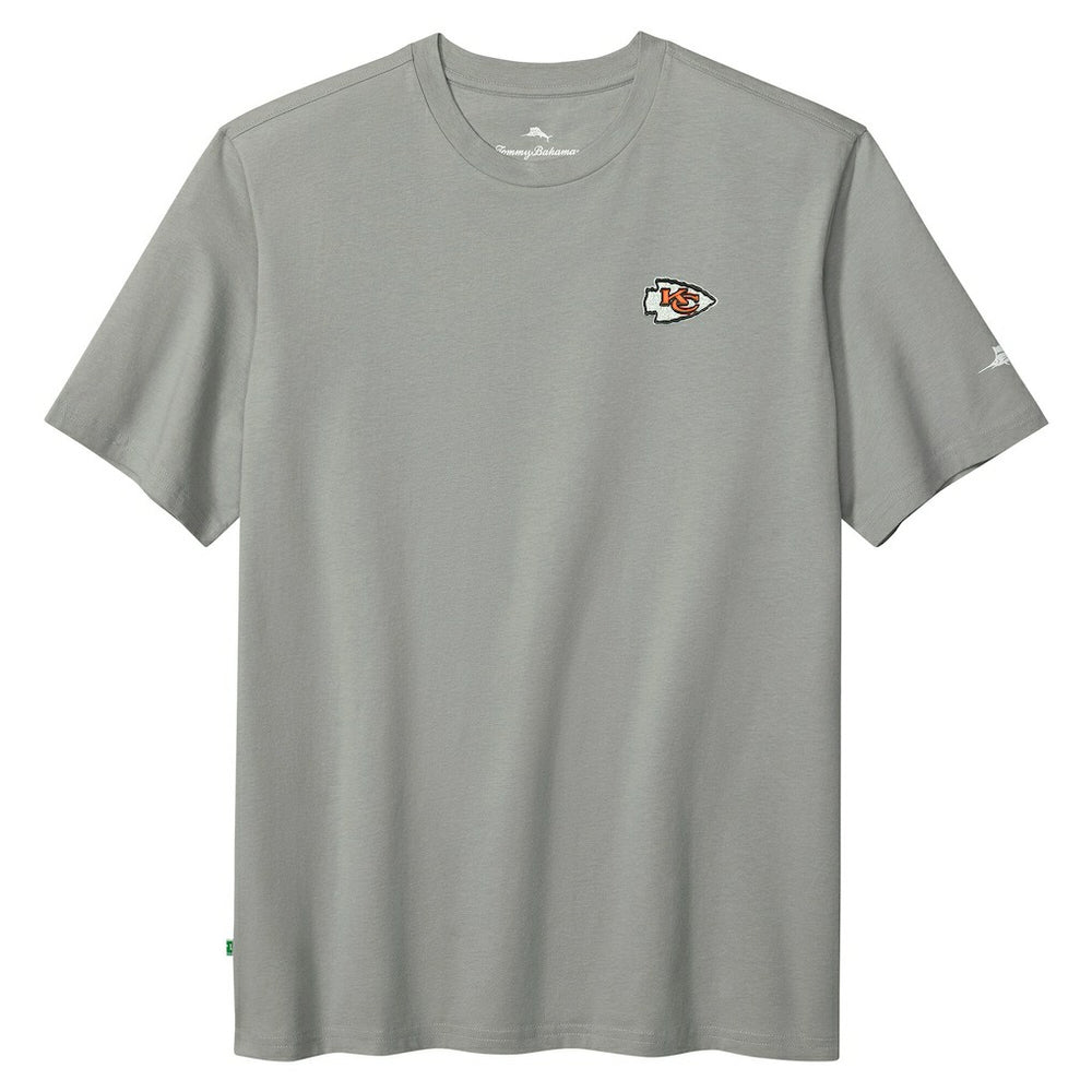 Kansas City Chiefs Huddle & Hang Tens T-Shirt - Gray T-shirts