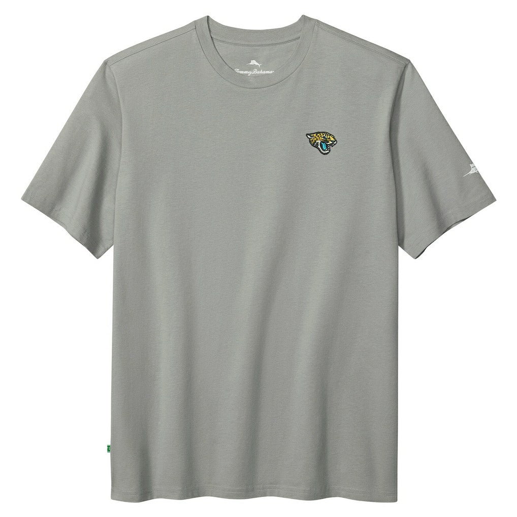 Jacksonville Jaguars Huddle & Hang Tens T-Shirt - Gray T-shirts