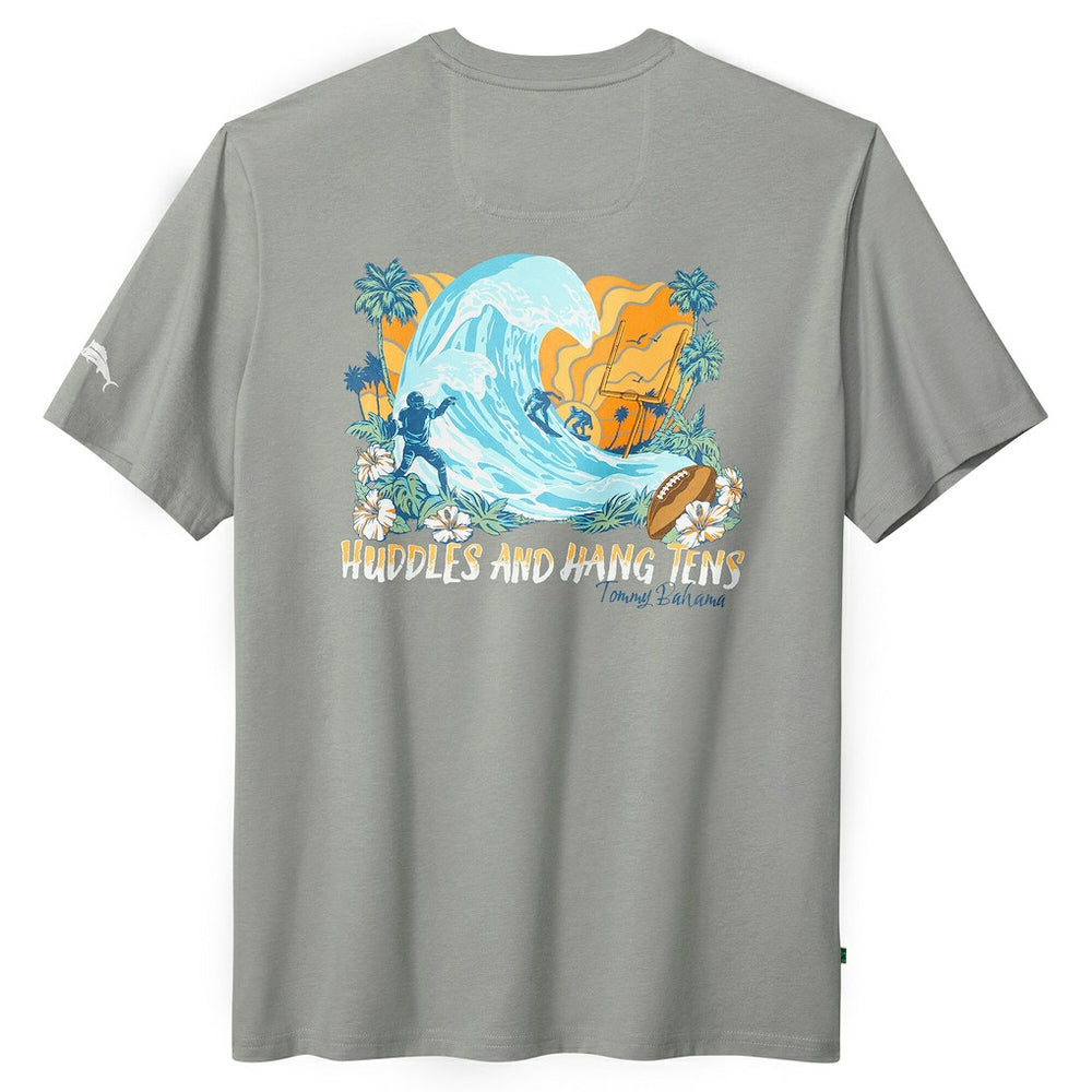 Jacksonville Jaguars Huddle & Hang Tens T-Shirt - Gray T-shirts