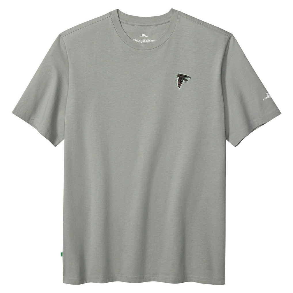 Atlanta Falcons Huddle & Hang Tens T-Shirt - Gray T-shirts