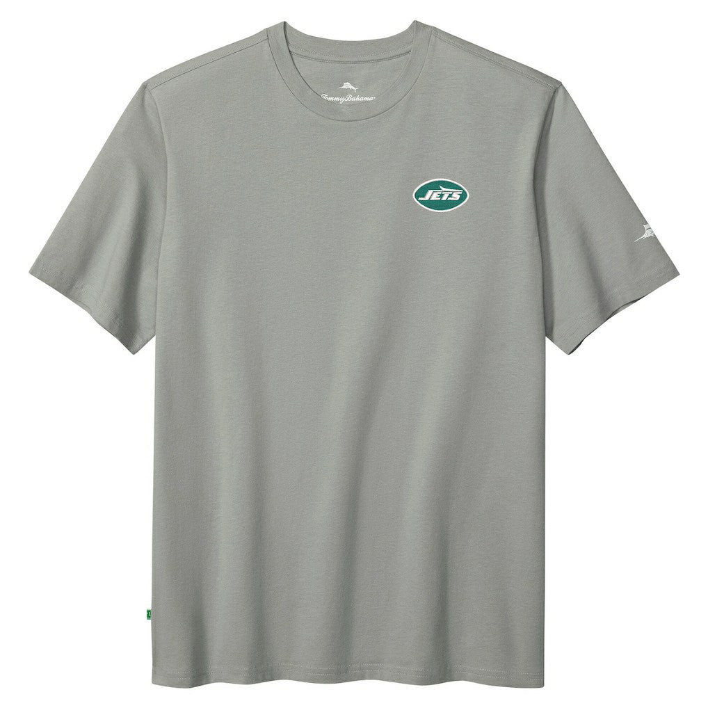 New York Jets Huddle & Hang Tens T-Shirt - Gray T-shirts