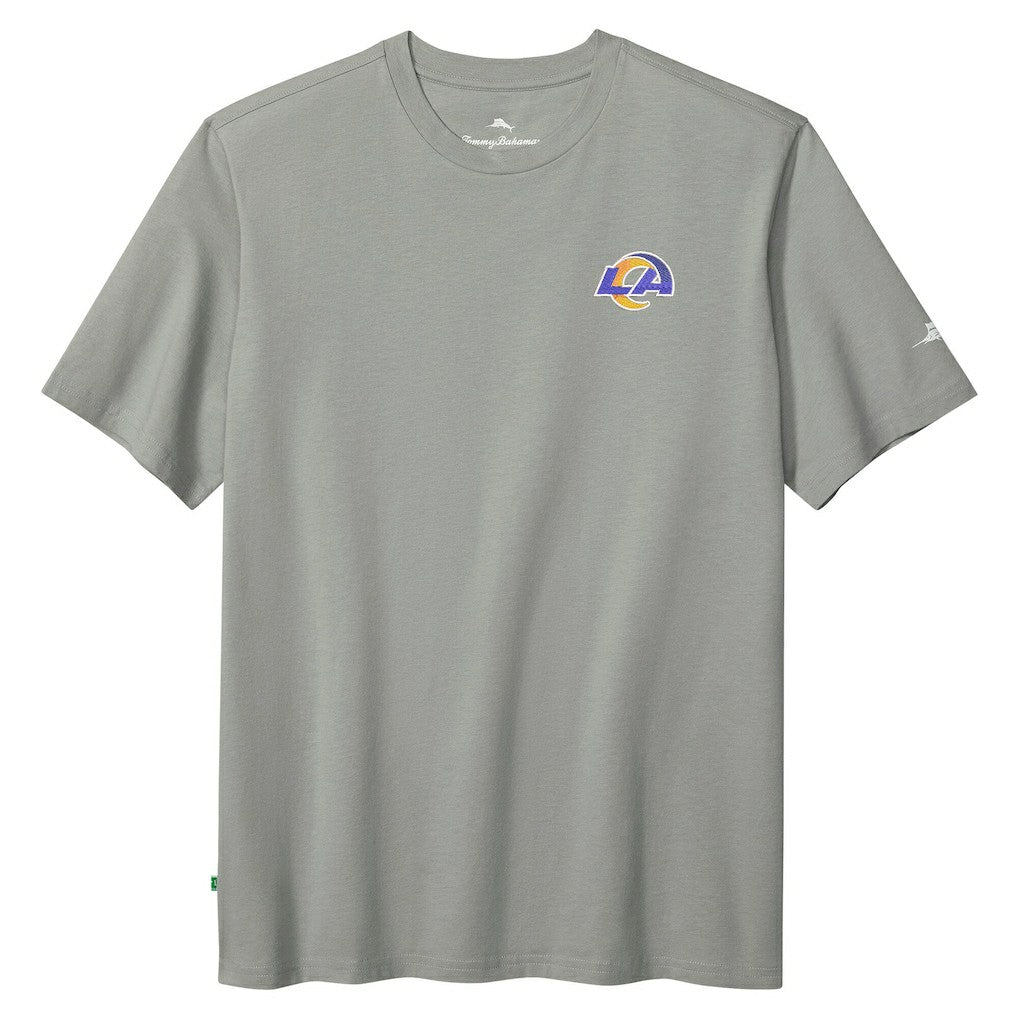 Los Angeles Rams Huddle & Hang Tens T-Shirt - Gray T-shirts