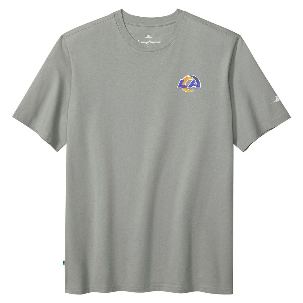 Los Angeles Rams Huddle & Hang Tens T-Shirt - Gray T-shirts