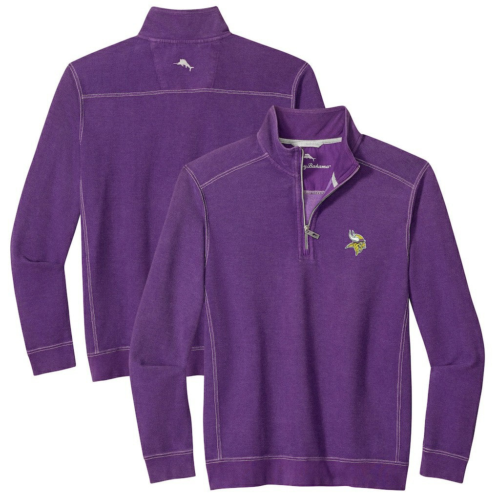 Minnesota Vikings Sport Tobago Half-Zip Pullover - Purple Pullover