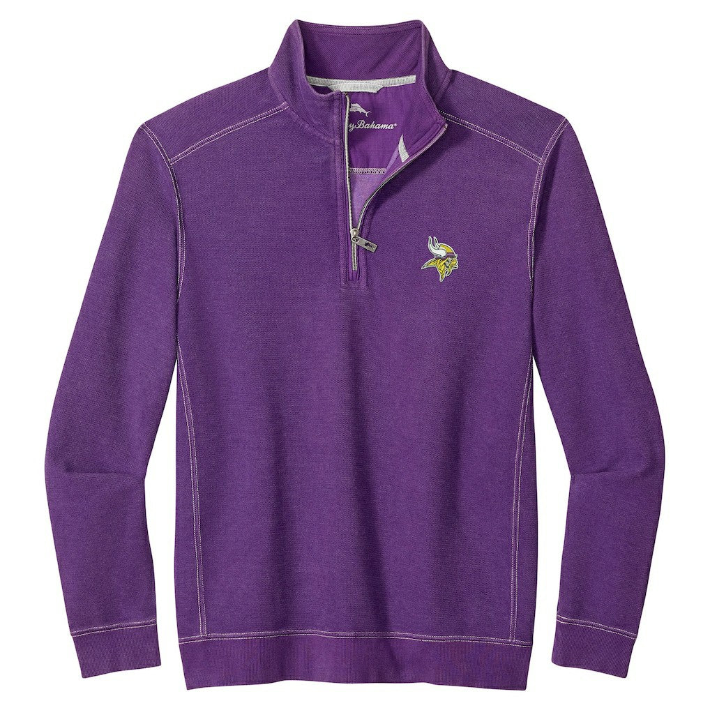 Minnesota Vikings Sport Tobago Half-Zip Pullover - Purple Pullover
