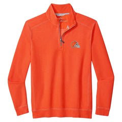 Cleveland Browns Sport Tobago Half-Zip Pullover - Orange Pullover