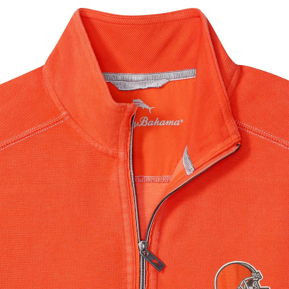 Cleveland Browns Sport Tobago Half-Zip Pullover - Orange Pullover