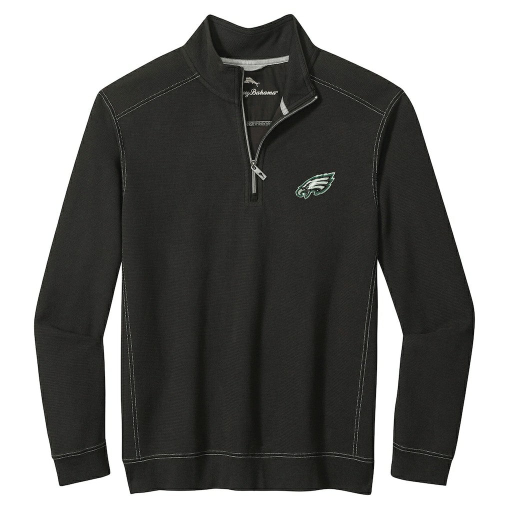 Philadelphia Eagles Sport Tobago Half-Zip Pullover - Black Pullover